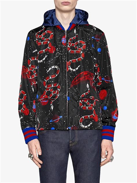 gucci snake windbreaker|gucci windbreaker snake.